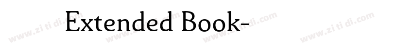 ヒカリ角ゴ Extended Book字体转换